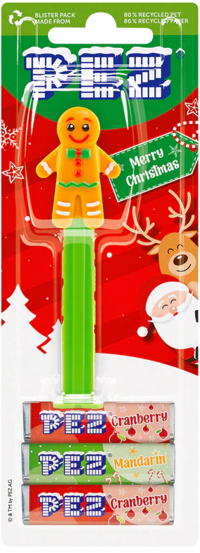 Dispensador PEZ Hombre de Jengibre