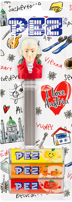 Dispensador PEZ Mozart