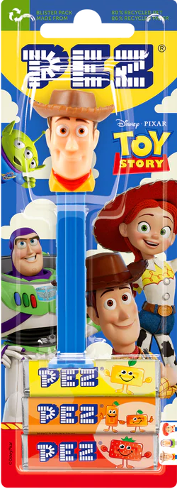 Dispensador PEZ Woody (Toy Story)