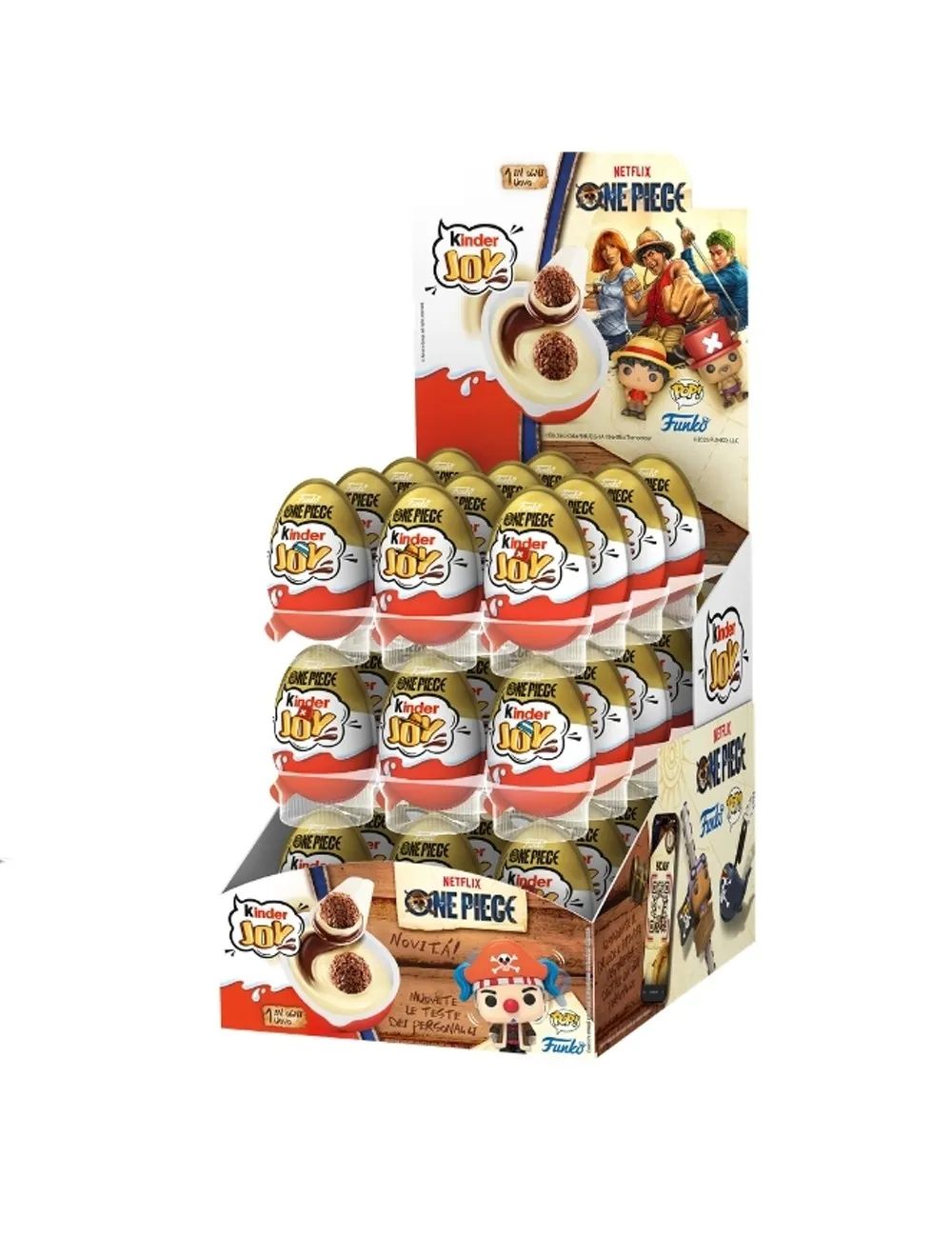 Kinder Joy One Piece huevo de chocolate con sorpresa